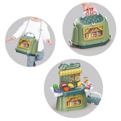 Kauplus kohvris, 23x18x11, roheline hind ja info | Tüdrukute mänguasjad | kaup24.ee
