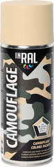 INRAL Camouflage RAL9021, liivane, matt, 400 ml välisvärv hind ja info | Värvid | kaup24.ee