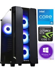 Mdata Gamer i5-6500 16GB 480GB SSD 1TB HDD GTX 1050 Ti 4GB Windows 10 Professional цена и информация | Стационарные компьютеры | kaup24.ee