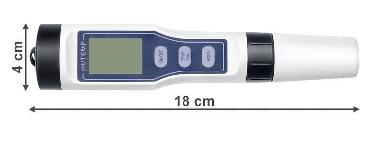 Vee tester + Termomeeter hind ja info | Mõõdikud (niiskus, temp, pH, ORP) | kaup24.ee