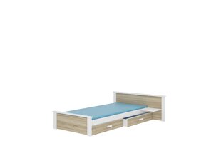 Детская кроватка с полкой Aldex Shelf 208x106x72cm с матрасом цена и информация | Детские кровати | kaup24.ee