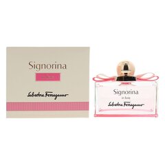 <p>Позвольте <strong>100% оригинальным Женская парфюмерия Signorina In Fiore Salvatore Ferragamo EDT (100 ml)</strong> удивить вас и создайте неповторимый образ, используя эти эксклюзивные <strong>мужские духи </strong>с уникальным, индивидуальным ароматом. Откройте для себя <strong>100% оригинальные продукты Salvatore Ferragamo</strong>!</p><br /><ul><li>Пол: Женщина</li><li>Мощность: 100 ml</li><li>Тип: EDT (Eau de Toilette)</li><li>Название аромата: Signorina In Fiore</li></ul> цена и информация | Женские духи | kaup24.ee