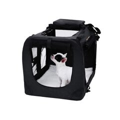 Сумка для перевозки домашних животных Feandrea PDC60H, размер M, черная цена и информация | Переноски, сумки | kaup24.ee