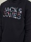 Jack & Jones laste dressipluus 12213338*01, must 5715313349856 hind ja info | Poiste kampsunid, vestid ja jakid | kaup24.ee