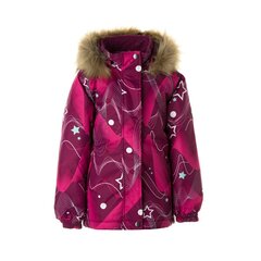 Куртка для девочек Huppa 300 г, Alondra 18420030*22134, бордовая/фуксия 4741632121126 цена и информация | Куртки, пальто для девочек | kaup24.ee