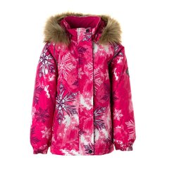 Куртка Huppa для девочек 300 г,  Alondra 18420030*24163, фуксия 4741632120525 цена и информация | Куртки, пальто для девочек | kaup24.ee