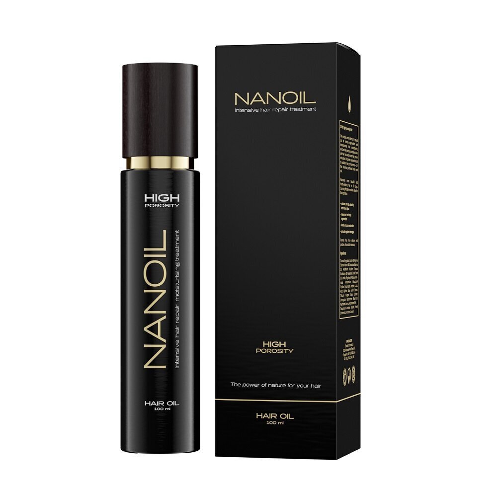 Juukseõli Nanoil, 100ml hind ja info | Maskid, õlid, seerumid | kaup24.ee