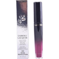 Huuleläige Lancome L'Absolu Lacquer nr. 468 Rose Revolution, 8 ml hind ja info | Huulepulgad, -läiked, -palsamid, vaseliin | kaup24.ee