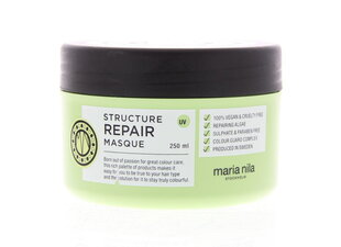 Niisutav juuksemask Maria Nila Structure Repair Masque, 250 ml цена и информация | Маски, масла, сыворотки | kaup24.ee