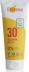 Солнцезащитный крем Derma Sun Sollotion SPF30, 200мл цена и информация | Кремы от загара | kaup24.ee