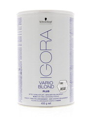 Пудра для осветления волос Schwarzkopf Igora Vario Blond, 450 г цена и информация | Краска для волос | kaup24.ee