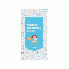 Салфетки ​дляснятия для макияжа Cettu Makeup Cleansing Wipes, 15 шт. цена и информация | Аппараты для ухода за лицом | kaup24.ee