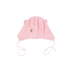 Puuvillane müts kevadeks ja sügiseks TuTu, roosa цена и информация | Шапки, перчатки, шарфики для новорожденных | kaup24.ee