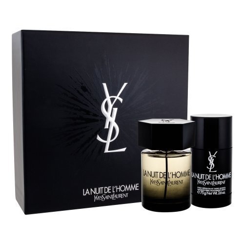 Yves Saint Laurent La Nuit de L'Homme EDT kinkekomplekt meestele 100 ml hind ja info | Meeste parfüümid | kaup24.ee