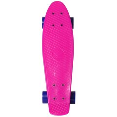 Пластиковый скейтборд - Enero, 22 дюйма, розовый цена и информация | Скейтборды | kaup24.ee