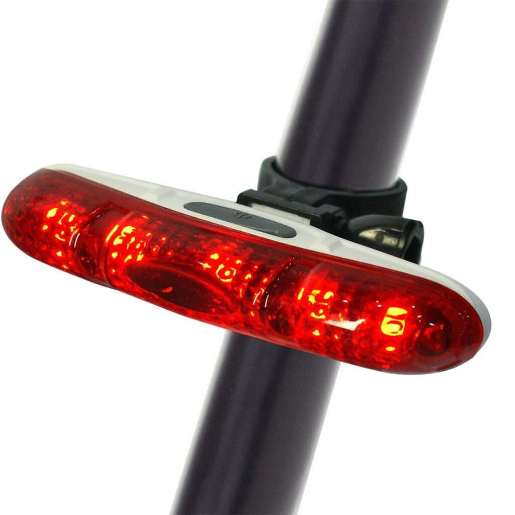 Jalgratta tagumine tuli, 5 LED hind ja info | Jalgratta tuled ja helkurid | kaup24.ee