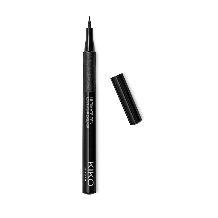 silmapliiats Kiko Milano Ultimate Pen Eyeliner, 1ml, 01 Black hind ja info | Ripsmetušid, lauvärvid, silmapliiatsid, seerumid | kaup24.ee