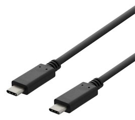 Deltaco USBC-2003, USB-C, 3 m hind ja info | Mobiiltelefonide kaablid | kaup24.ee