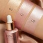 näo esiletõstja Kiko Milano Glow Fusion Highlighting Drops, 10ml, 01 Platinum Rose цена и информация | Päikesepuudrid, põsepunad | kaup24.ee