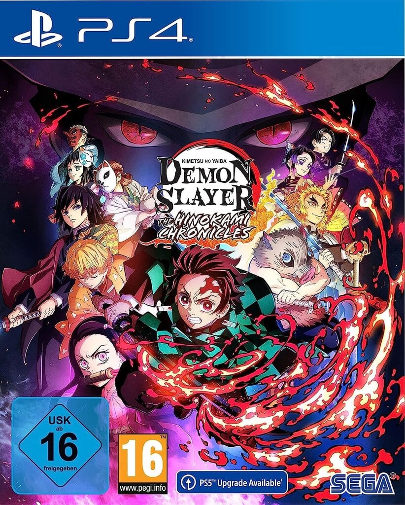 Deemon Slayer -kimetsu no yaiba -Hinokami kroonikad (PlayStation 4) hind ja info | Arvutimängud, konsoolimängud | kaup24.ee