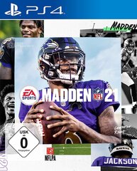 Madden NFL 21 - (sealhulgas tasuta versiooniuuendus PS5 -le) - [PlayStation 4] цена и информация | Компьютерные игры | kaup24.ee