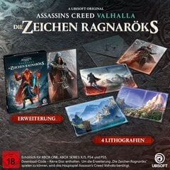 Assassin's Creed Valhalla: Ragnaröksi märgid - laiendamine [Kood on kastis, peamäng on vaja] (tasuta versiooniuuendus PS5 -le) - [PlayStation 4] цена и информация | Компьютерные игры | kaup24.ee