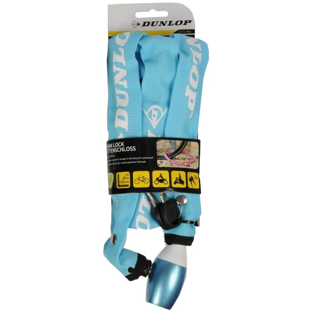 Dunlop ketilukk, 120cm, sinine hind ja info | Rattalukud | kaup24.ee