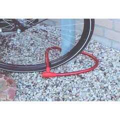 Спиральный велосипедный замок с ключом Dunlop, 18 мм x80 см, зеленый цена и информация | Замки для велосипеда | kaup24.ee