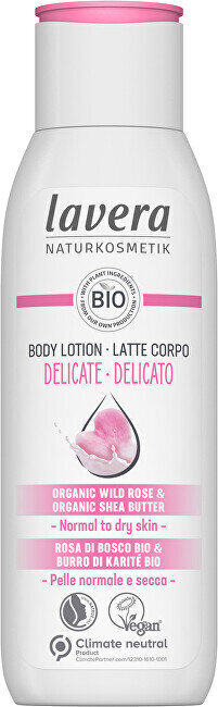 Kerge kehakreem Organic Wild Rose'iga (Delicate Body Lotion) 200 ml hind ja info | Kehakreemid, kehaspreid | kaup24.ee