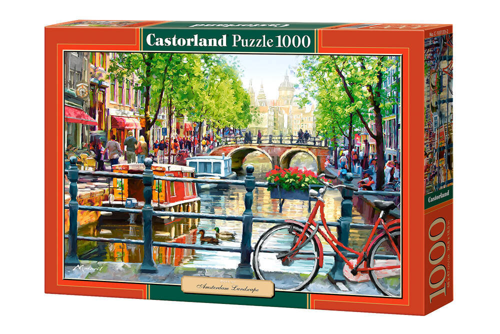 Castorland Amsterdam Landscape Puzzle, 1000 tükki цена и информация | Pusled | kaup24.ee