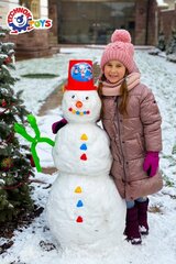 Набор снеговика, красный цена и информация | Игры на открытом воздухе | kaup24.ee