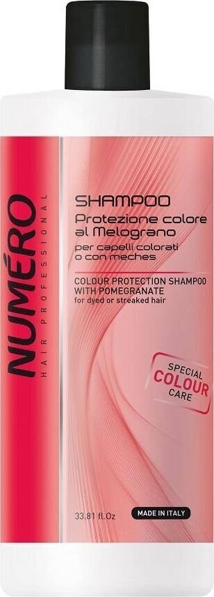 Värvi kaitsev šampoon granaatõunaga Numero Color Protection, 1000 ml hind ja info | Šampoonid | kaup24.ee