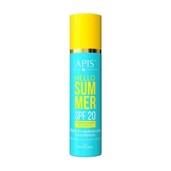 Водостойкое солнцезащитное масло для тела с каротином Apis Hello Summer Sunscreen Body Oil SPF20, 150мл цена и информация | Кремы от загара | kaup24.ee