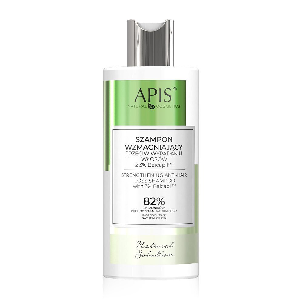 Tugevdav šampoon juuste väljalangemise vastu 3% Baicapil Apis, 300ml hind ja info | Šampoonid | kaup24.ee