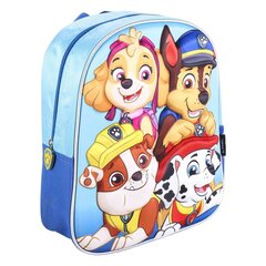 Laste kott The Paw Patrol Sinine (25 x 31 x 10 cm) hind ja info | Koolikotid, sussikotid | kaup24.ee