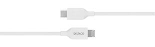 Deltaco IPLH-452 USB-C/Lightning, 2 м цена и информация | Кабели для телефонов | kaup24.ee