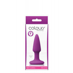 Anaaltapp Colours Pleasures Mini Plug, violetne hind ja info | Anaallelud | kaup24.ee