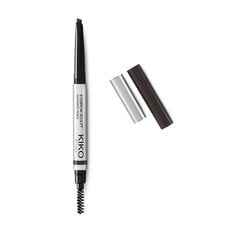 Kulmupliiats Kiko Milano Eyebrow Sculpt Automatic Pencil, 06 Blackhaired hind ja info | Kulmuvärvid, -pliiatsid | kaup24.ee