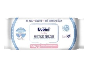 Niisked salvrätikud lastele ja beebidele Sensitive Bobini Baby, 60 tk hind ja info | Laste ja ema kosmeetika | kaup24.ee