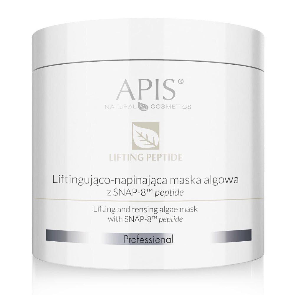 Pinguldav mask SNAP-8™ peptiidiga küpsele ja dehüdreeritud nahale Apis Lifting Peptide Algae Mask, 200g цена и информация | Näomaskid, silmamaskid | kaup24.ee