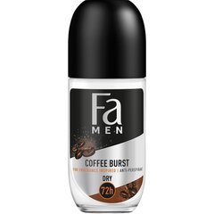 Rulldeodorant meestele Fa Men Anti-Perspirant Coffee Burst, 50ml hind ja info | Deodorandid | kaup24.ee