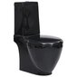 Kandilise paagiga keraamiline WC pott must цена и информация | WС-potid | kaup24.ee