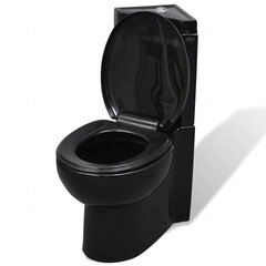 WC pott tualettruumi nurka must hind ja info | WС-potid | kaup24.ee