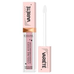 Охлаждающий и придающий объем блеск для губ Eveline Variete Cooling Kisses 02 Sugar Nude, 6,8мл цена и информация | Помады, бальзамы, блеск для губ | kaup24.ee