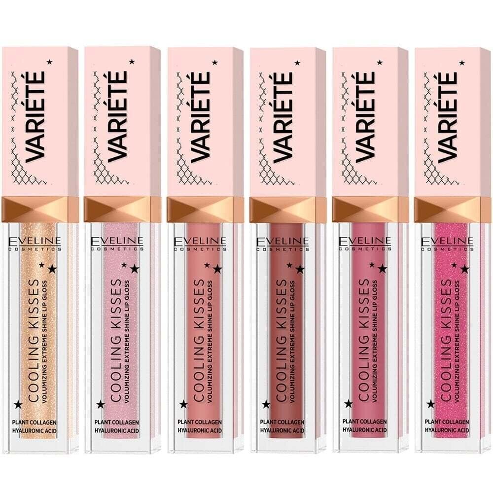 Jahutav ja huuli suurendav huuleläige Eveline Cosmetics Variete Cooling Kisses nr. 06 6,8ml hind ja info | Huulepulgad, -läiked, -palsamid, vaseliin | kaup24.ee