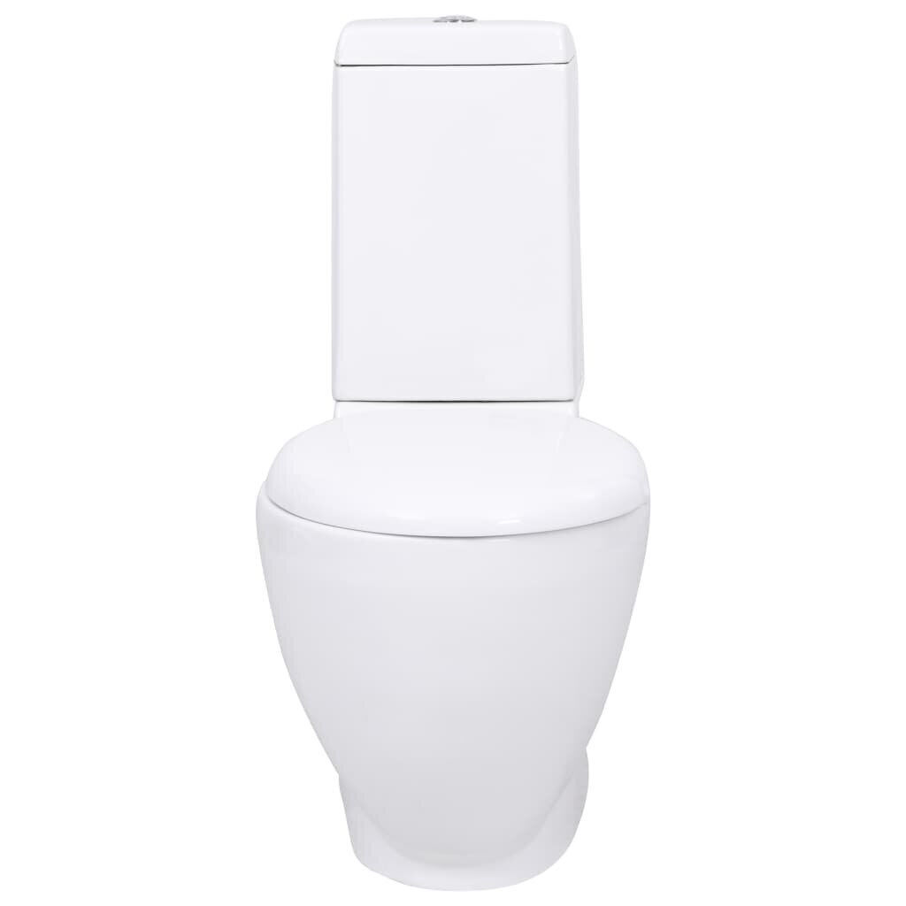 Kandilise paagiga keraamiline WC pott, valge цена и информация | WС-potid | kaup24.ee
