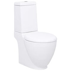 Kandilise paagiga keraamiline WC pott, valge цена и информация | Унитазы | kaup24.ee