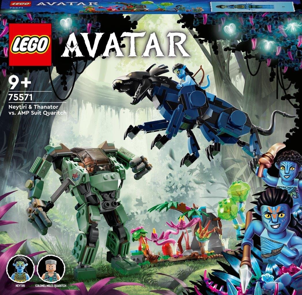 75571 LEGO® Аватар Нейтири и Танатор против костюма AMP Quaritch цена |  kaup24.ee