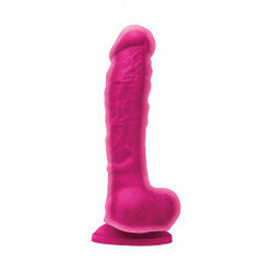 Dildo Colours dual density 8 inch pink hind ja info | Dildod | kaup24.ee