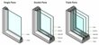 Aknakile - privaatsus ja kuumuse reguleerimine, valguse filtreerimine akna privaatsuskile, eemaldatav, läbipaistmatu, päikesekaitsega klaaskate, vinüülkleebised, UV blokeeriv kleebis, 1 tk (50 x 402 cm) hind ja info | Seinakleebised | kaup24.ee